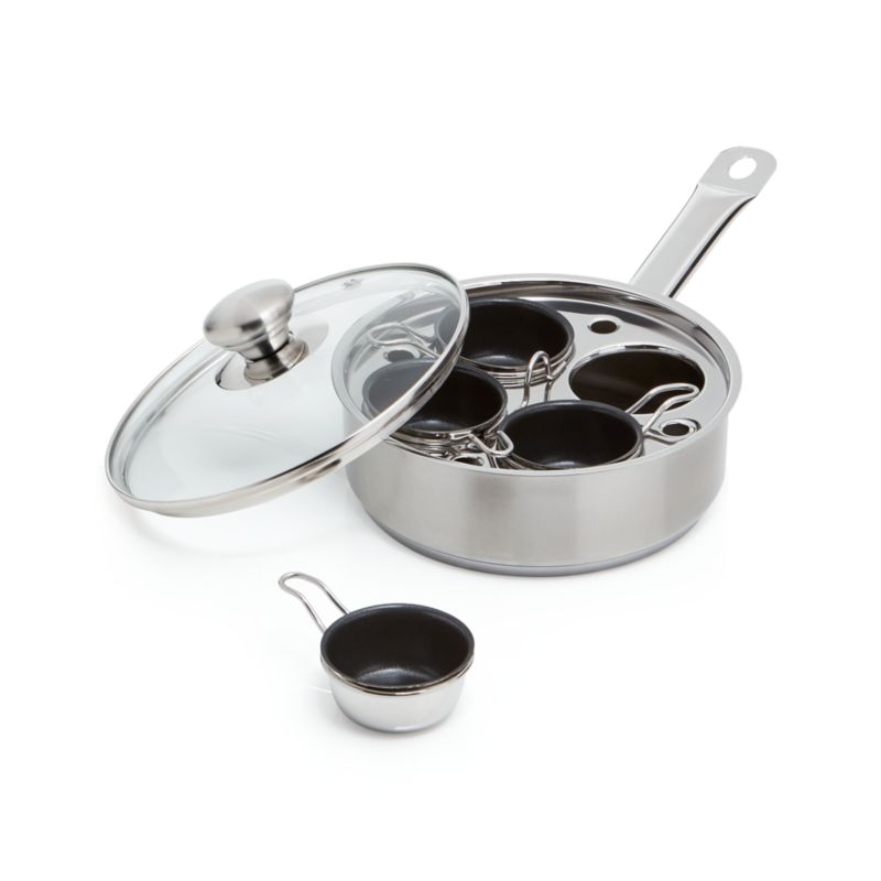 Demeyere Resto 4 Cup Egg Poacher — Las Cosas Kitchen Shoppe