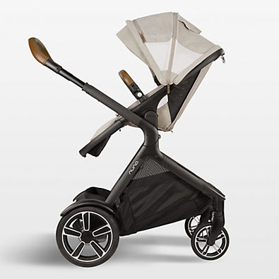 View Nuna demi™grow Hazelwood Light Brown Convertible Baby Stroller details