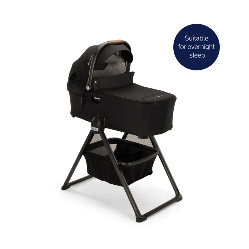 Nuna ® DEMI ™ next Black Caviar Baby Bassinet with Stand - image 5 of 7