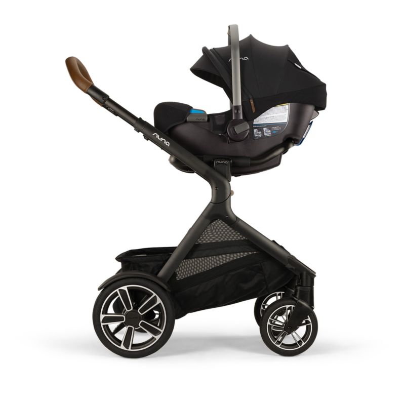 Nuna ® DEMI ™ next Black Caviar Baby Stroller with Ride-Along Board - image 2 of 7