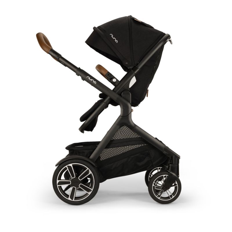 Nuna ® DEMI ™ next Black Caviar Baby Stroller with Ride-Along Board - image 3 of 7