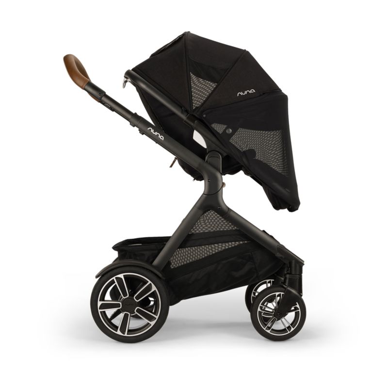 Nuna ® DEMI ™ next Black Caviar Baby Stroller with Ride-Along Board - image 4 of 7