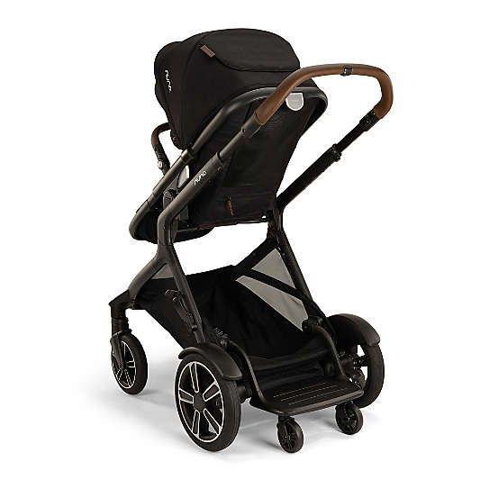 Nuna ® DEMI ™ next Black Caviar Baby Stroller with Ride-Along Board