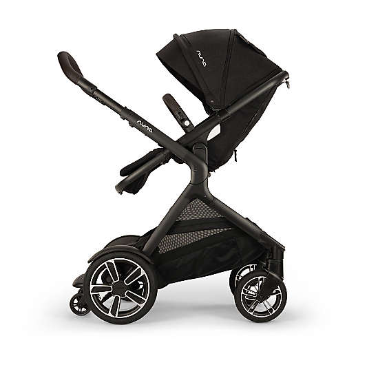 Nuna ® DEMI ™ next Caviar Baby Stroller with Ride-Along Board