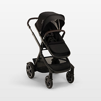 View Nuna ® DEMI ™ next Caviar Baby Stroller with Ride-Along Board details