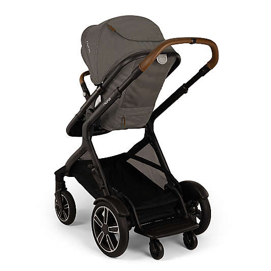 Nuna ® DEMI ™ next Granite Grey Baby Stroller with Ride-Along Board