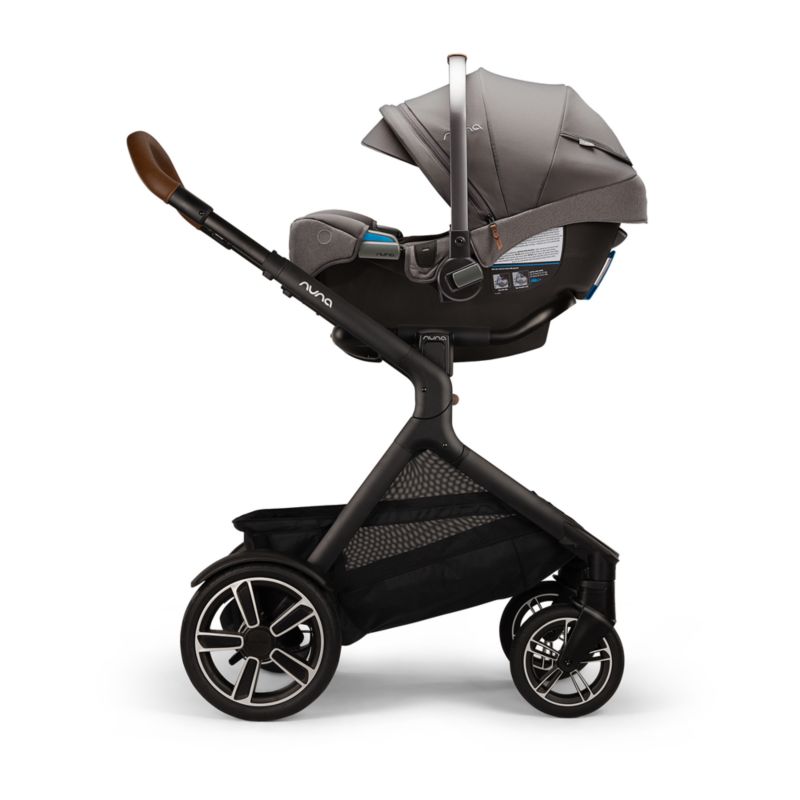 Nuna ® DEMI ™ next Granite Grey Baby Stroller with Ride-Along Board - image 9 of 12