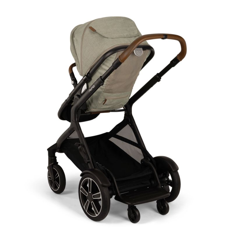 Nuna ® DEMI ™ next Light Brown Hazelwood Baby Stroller with Ride-Along Board - image 6 of 12