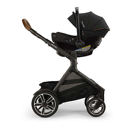 Nuna ® PIPA ™ Urbn Caviar Black Baseless Baby Car Seat + DEMI ™ next Stroller Travel System