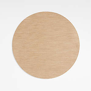 Placemats Vinyl Cloth Woven Crate Barrel