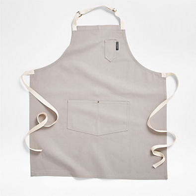 View Alloy Grey Kitchen Apron with Pockets details
