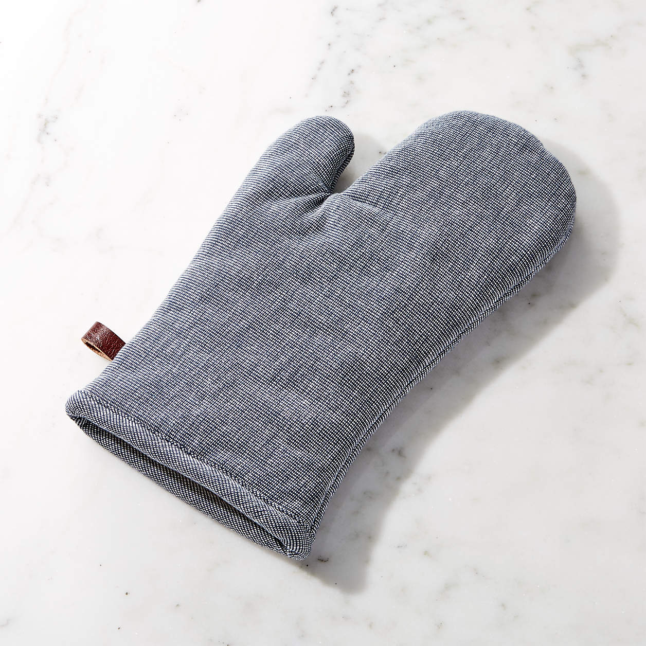 Denim Oven Mitt + Reviews | Crate & Barrel