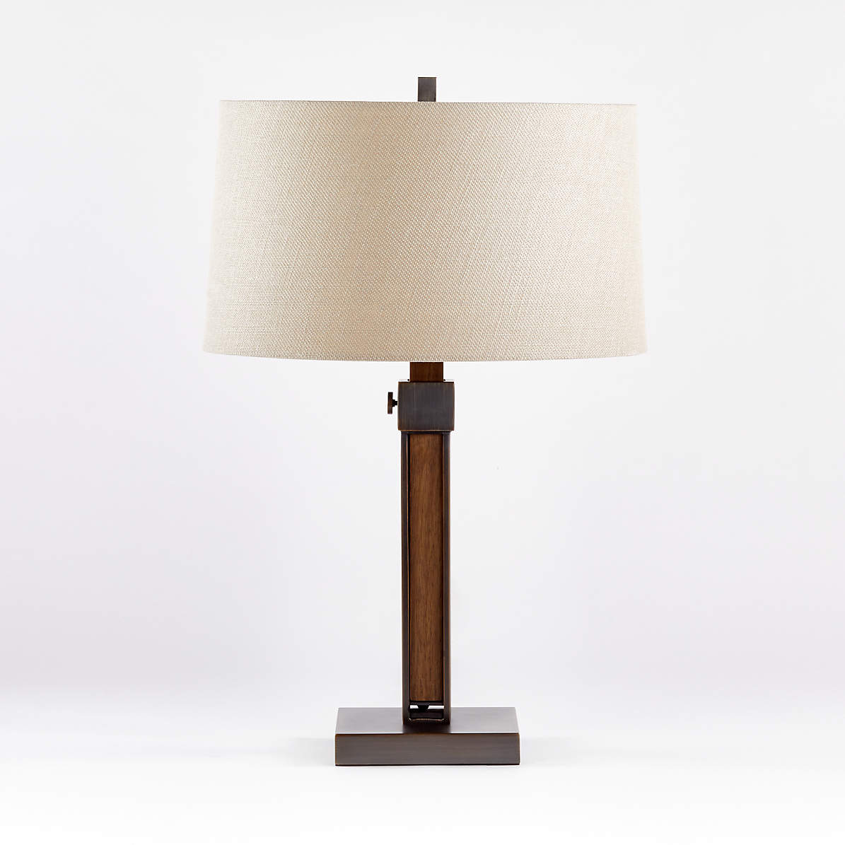 Woedend eb blootstelling Denley Bronze Table Lamp + Reviews | Crate & Barrel
