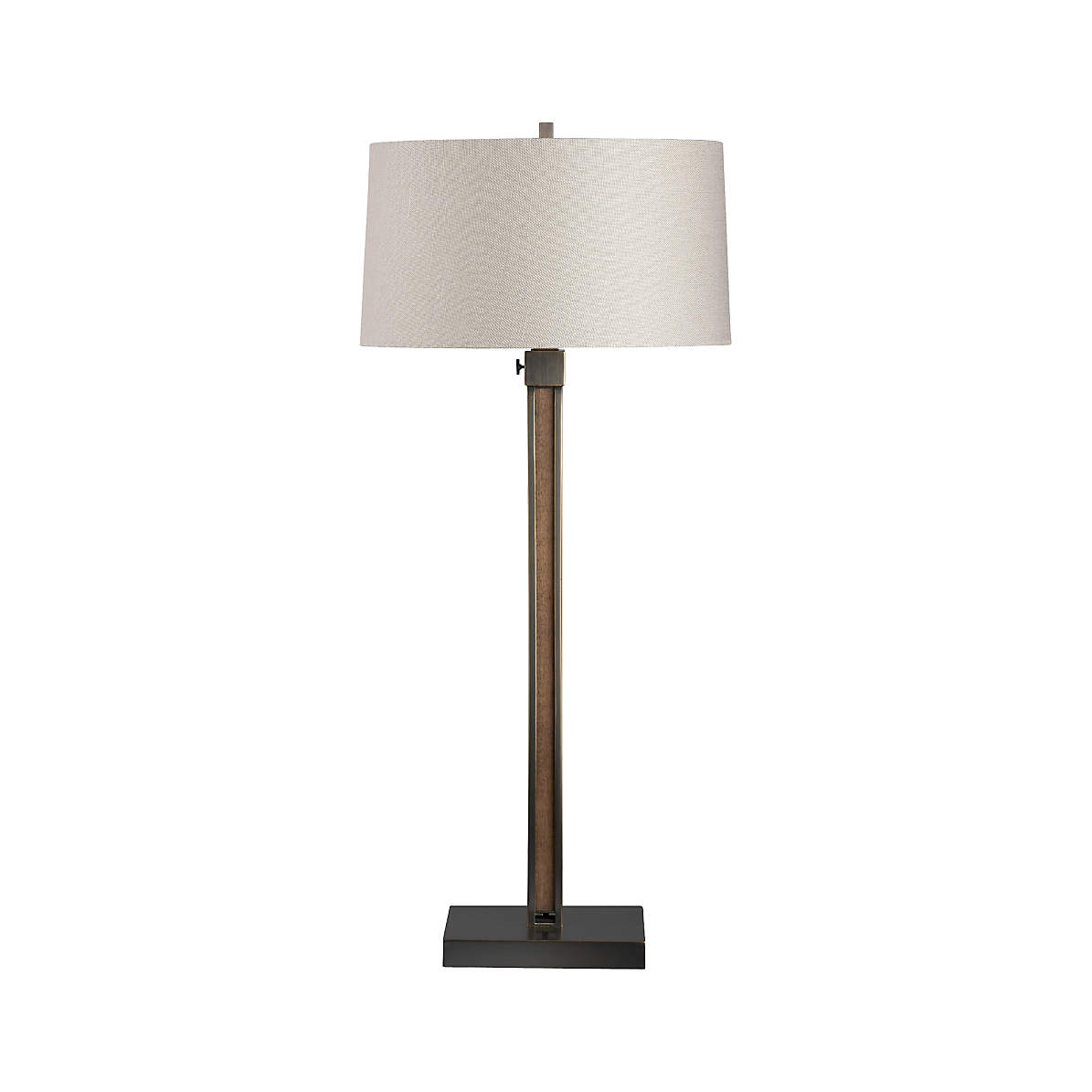 crate and barrel pharmacy lamp