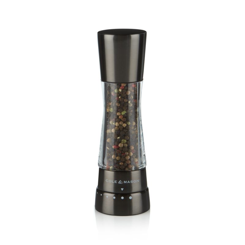 Cole & Mason Derwent Adjustable Iron Grey Pepper Mill - image 3 of 4