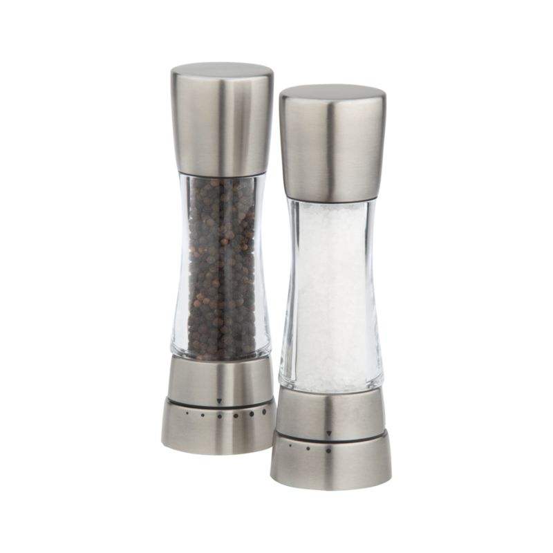 Cole & Mason Derwent Stainless Steel Adjustable Salt and Pepper Mills - image 6 of 6