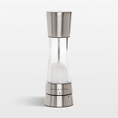 View Cole & Mason ® Derwent Stainless Steel Adjustable Salt Mill details