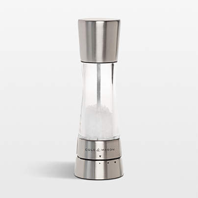 Cole & Mason ® Derwent Stainless Steel Adjustable Salt Mill