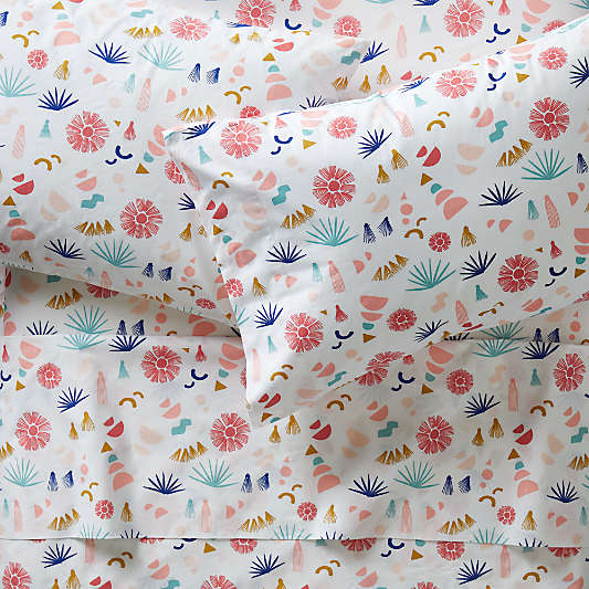 Organic Desert Flora Full Sheet Set