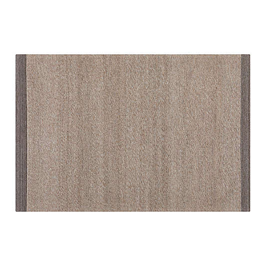 Desi Latte Flat Woven Rug 4'x6'