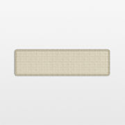GelPro Designer Comfort Tweed Antique White Kitchen Mat 20"x72"