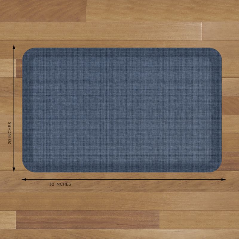 GelPro Designer Comfort Tweed High Tide Kitchen Mat 20"x32"