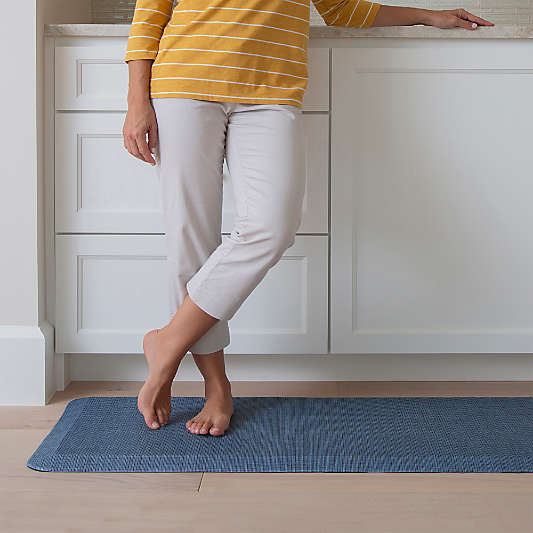 GelPro Designer Comfort Tweed High Tide Kitchen Mat, 20"x72"