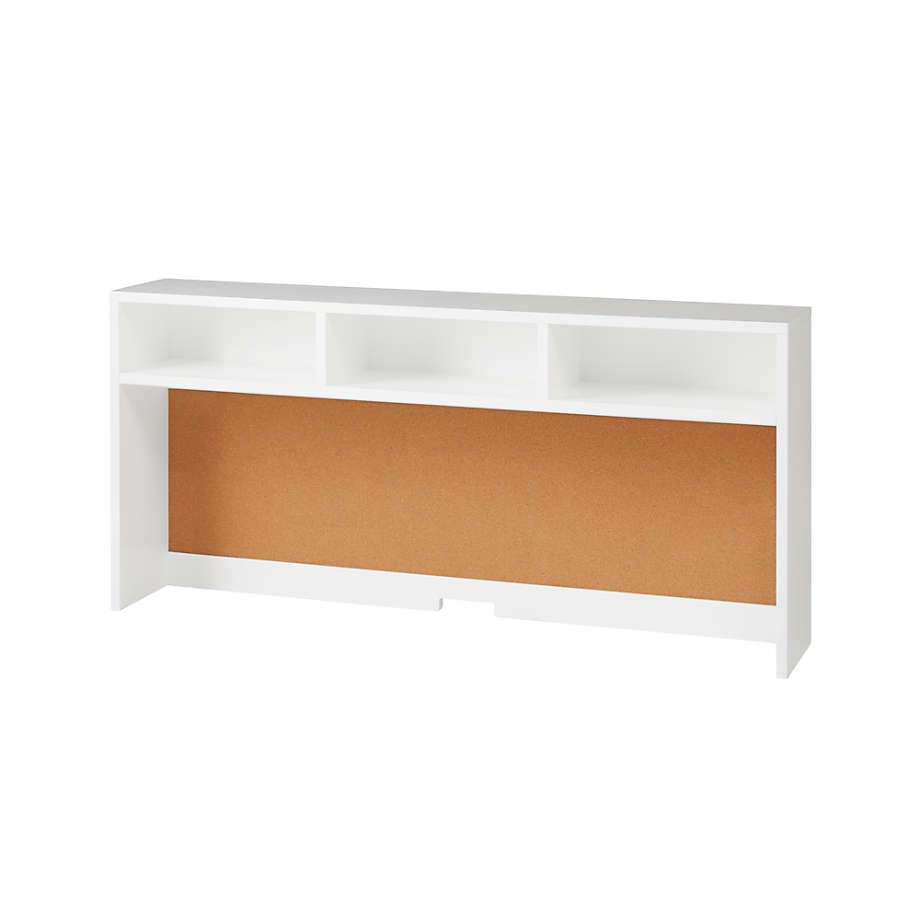 Kids Parke White Desk and Hutch