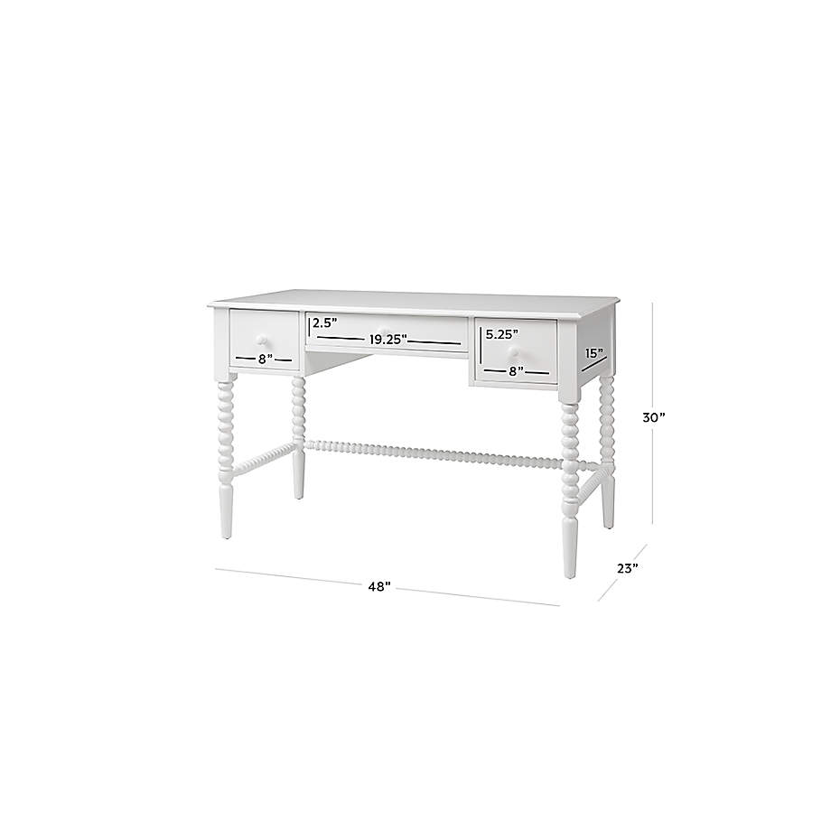 Crate and barrel jenny lind desk discount