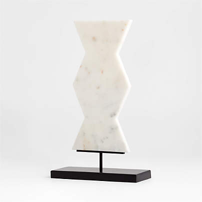 Destan Marble Sculpture on Stand 16.5"
