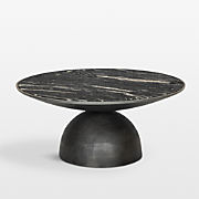 Cary Bronze Aluminum 50" Round Indoor/Outdoor Coffee Table