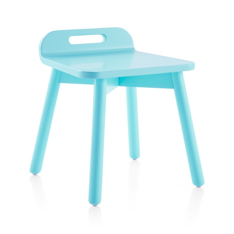 Devon Light Blue Play Stools, Set of 2 - image 4 of 6