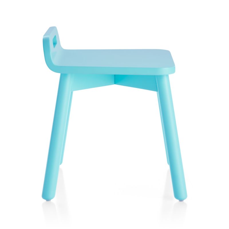 Devon Light Blue Play Stools, Set of 2 - image 5 of 6