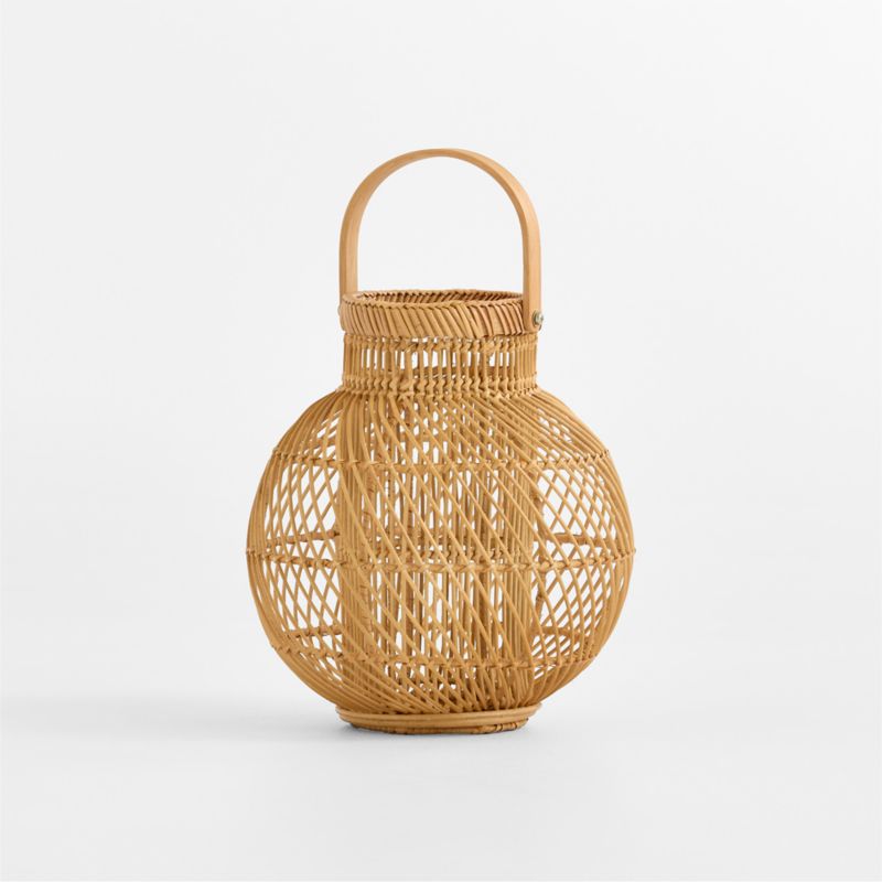 Devonport Small Woven Round Lantern 12" - image 2 of 3