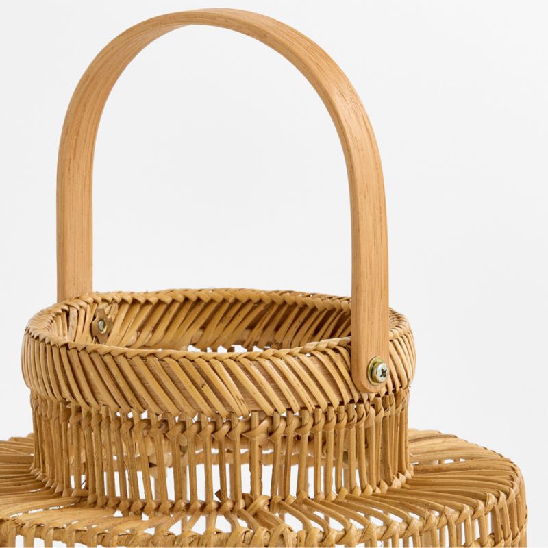 Devonport Large Woven Tall Lantern 18.5" - image 2 of 4