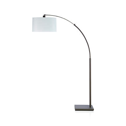 Dexter arc outlet floor lamp