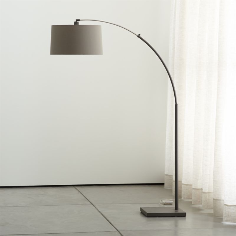 Dexter Arc Floor Lamp with Shade