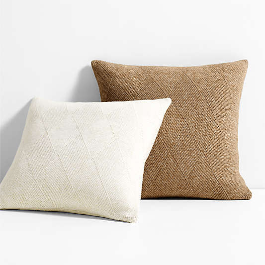 Diamond Knit Throw Pillows