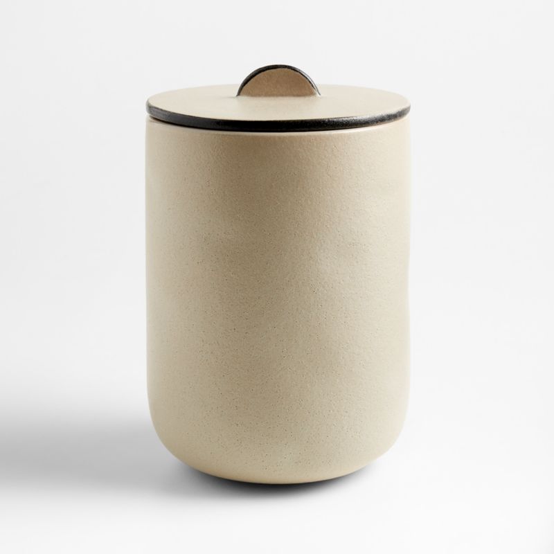 Didi Mu Large Canister by Eric Adjepong | Crate & Barrel