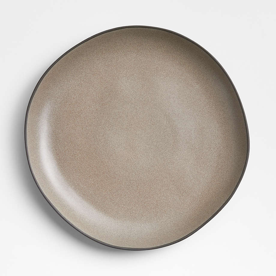 Didi Natural Recycled Clay Dinner Plate by Eric Adjepong | Crate