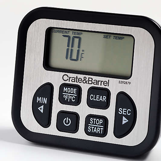 Crate & Barrel Digital Wired Probe Thermometer