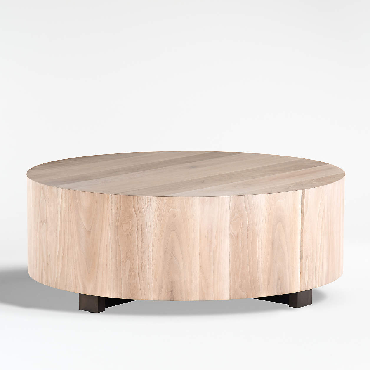 Dillon Ashen Walnut Coffee Table + Reviews Crate & Barrel