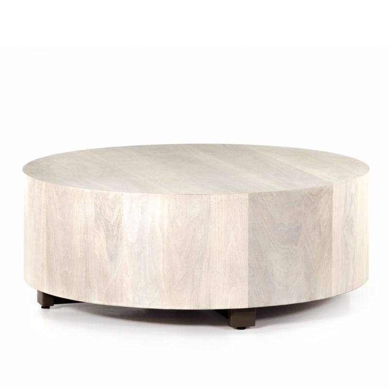 Dillon Natural Yukas Wood 40 Round Coffee Table + Reviews