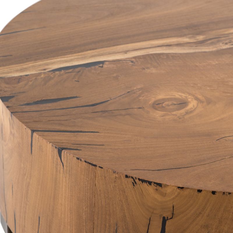 Dillon Natural Yukas End Table - image 4 of 5