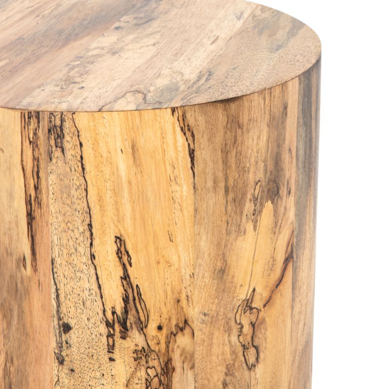 Dillon Spalted Primavera End Table - image 2 of 8