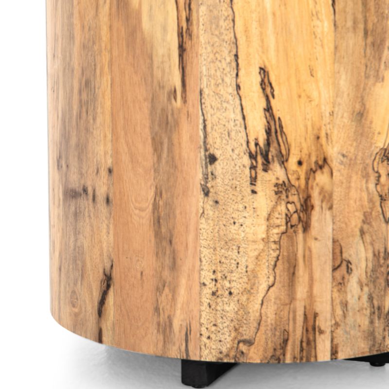 Dillon Spalted Primavera End Table - image 3 of 8