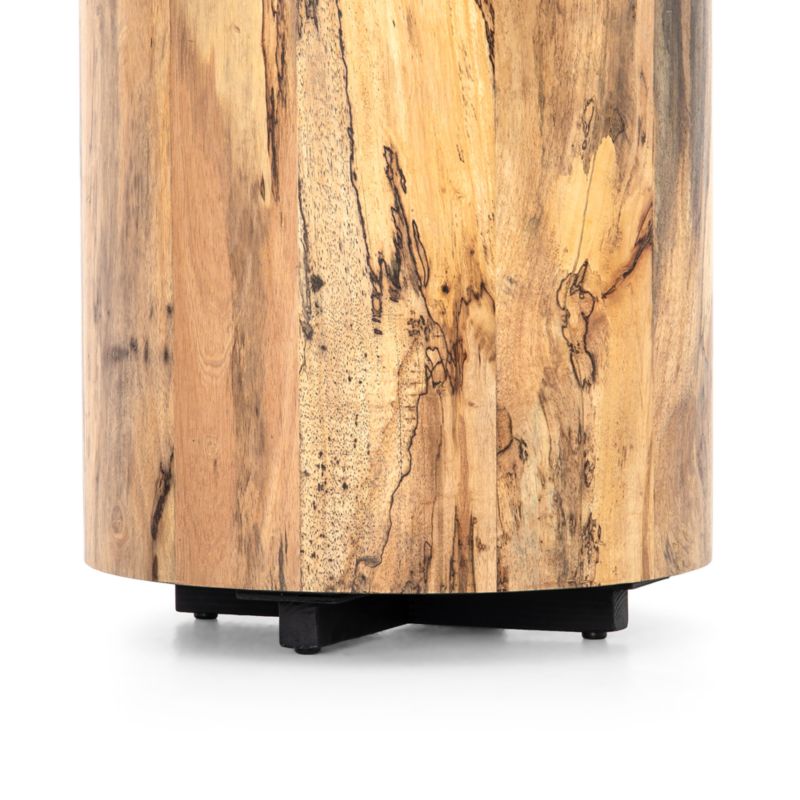 Dillon Spalted Primavera End Table - image 5 of 8