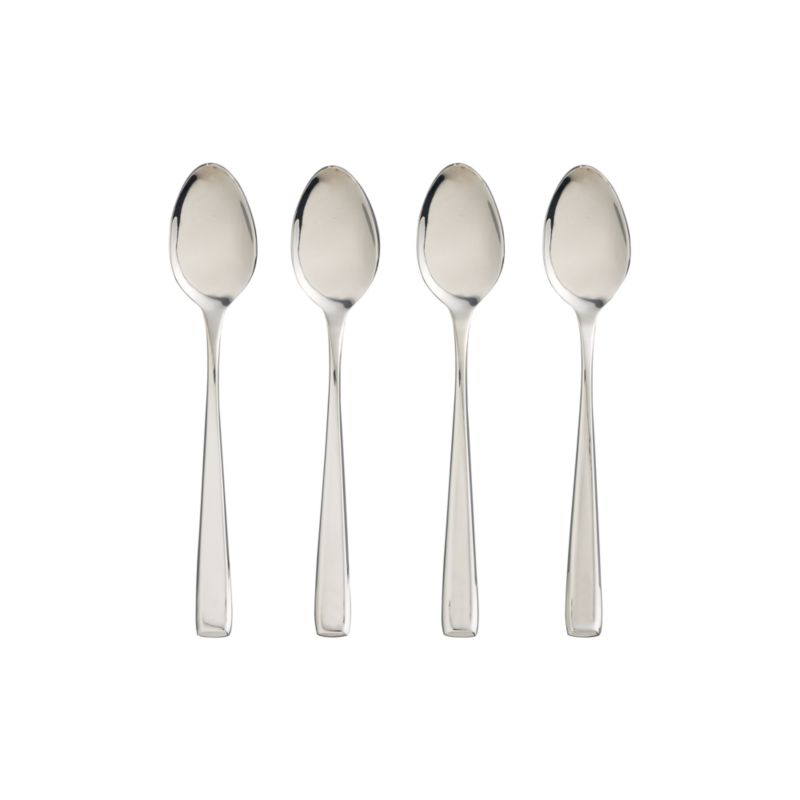 Aspen Dinner Spoons, Set of 4 + Reviews | Crate & Barrel