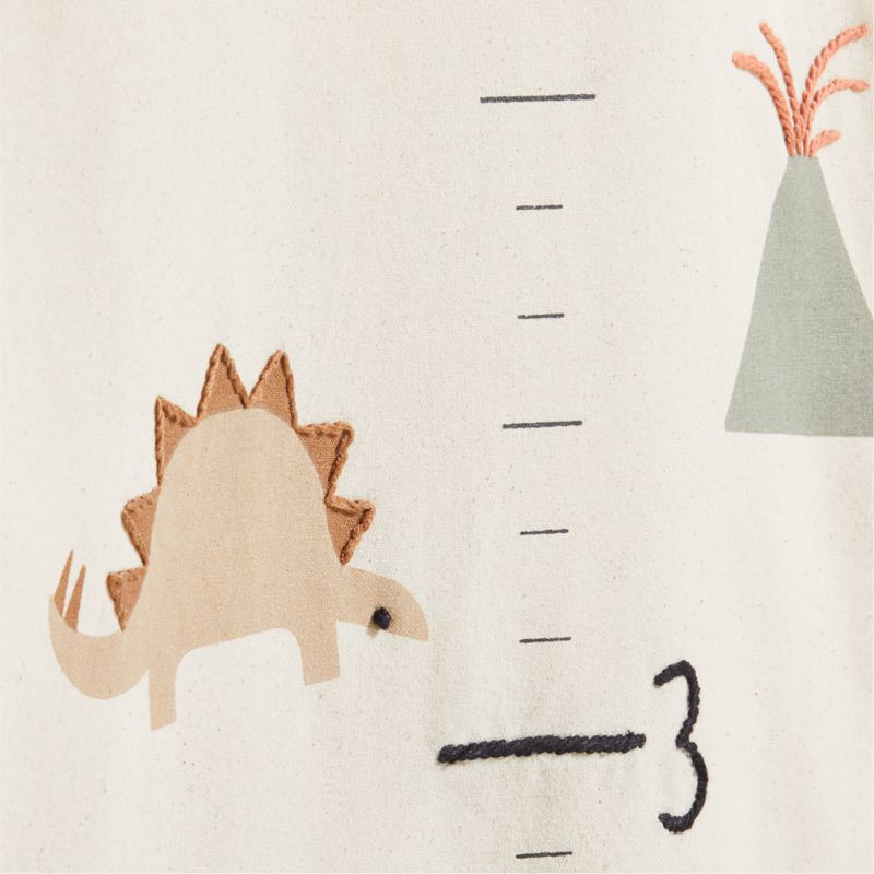 Dinosaur Canvas Personalized Kids Growth Chart - image 3 of 5