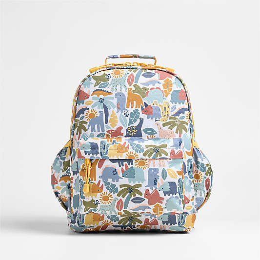 Dinosaur Friends Medium Kids Backpack with Side Pockets